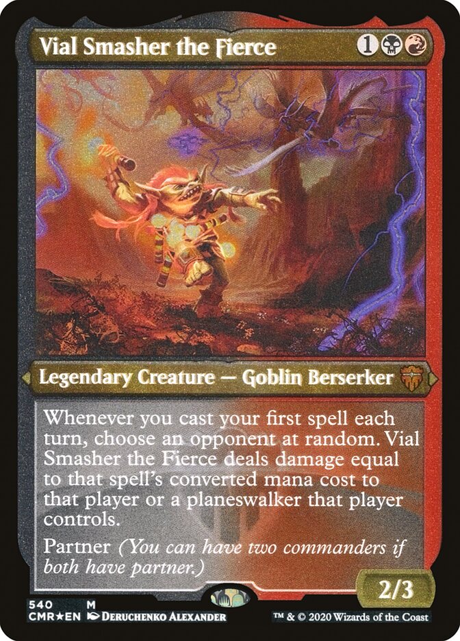 Vial Smasher the Fierce (Etched) [Commander Legends] | Gamer Loot