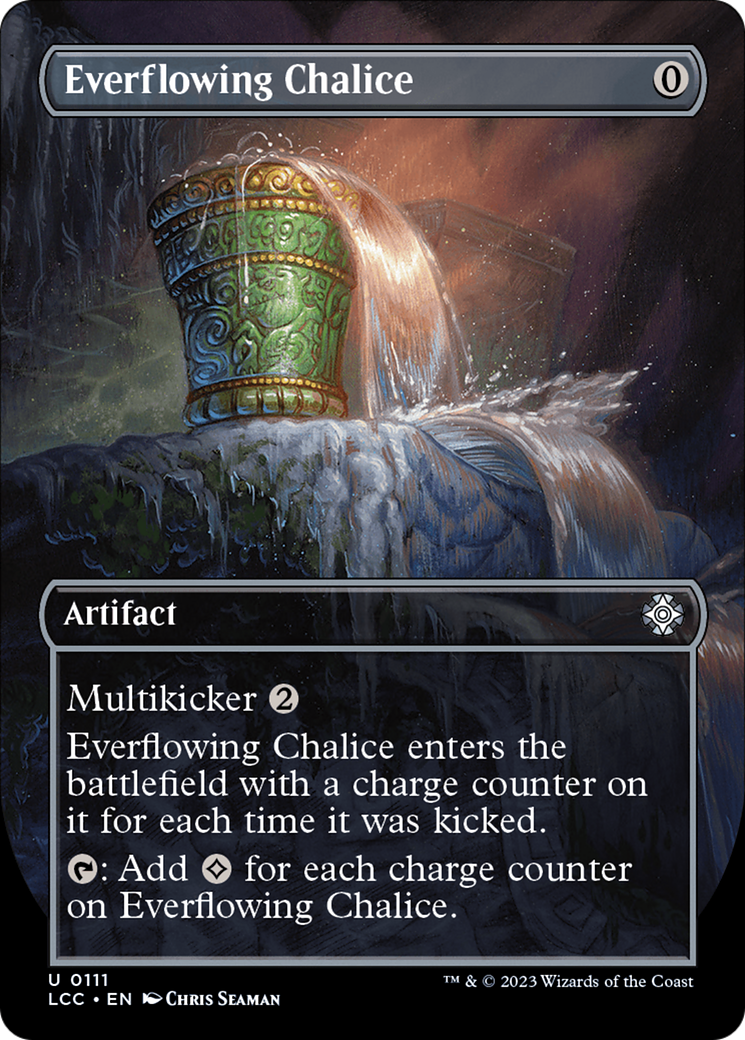 Everflowing Chalice (Borderless) [The Lost Caverns of Ixalan Commander] | Gamer Loot