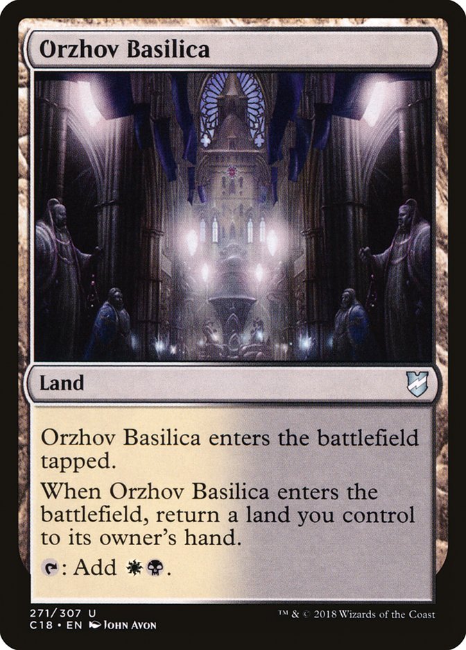 Orzhov Basilica [Commander 2018] | Gamer Loot
