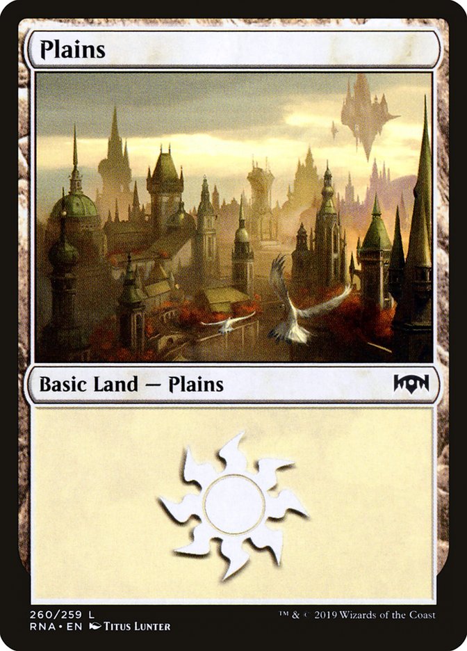 Plains (260) [Ravnica Allegiance] | Gamer Loot