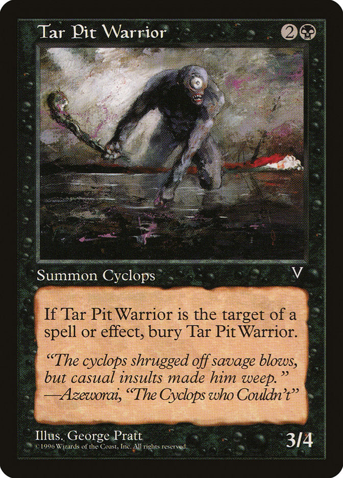 Tar Pit Warrior [Visions] | Gamer Loot