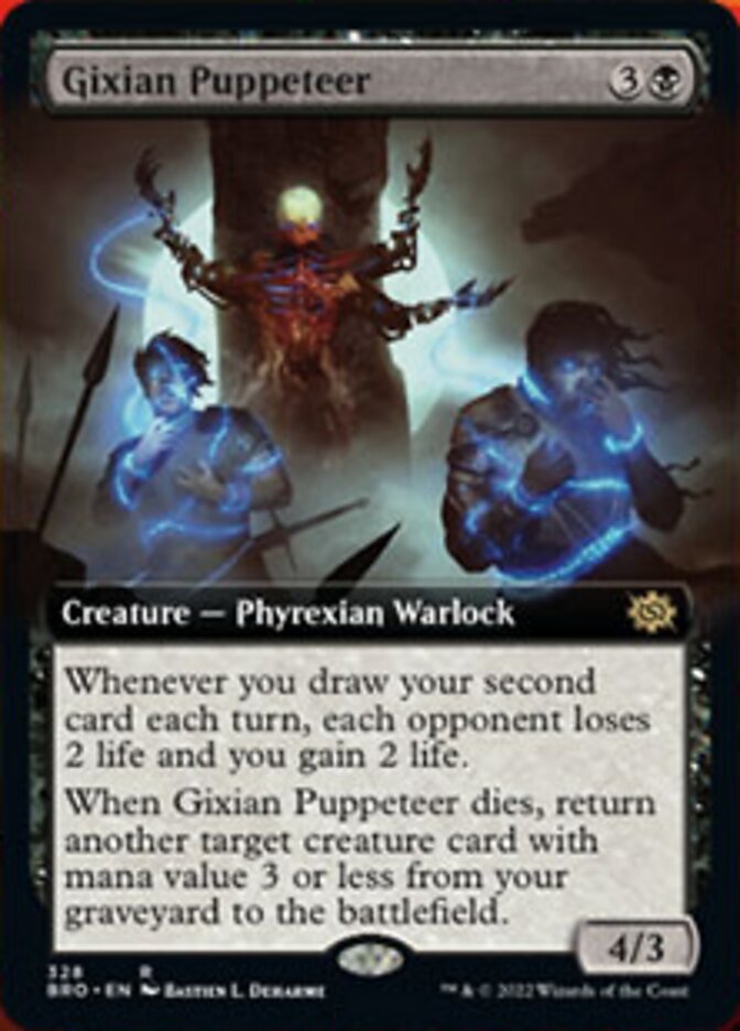 Gixian Puppeteer (Extended Art) [The Brothers' War] | Gamer Loot