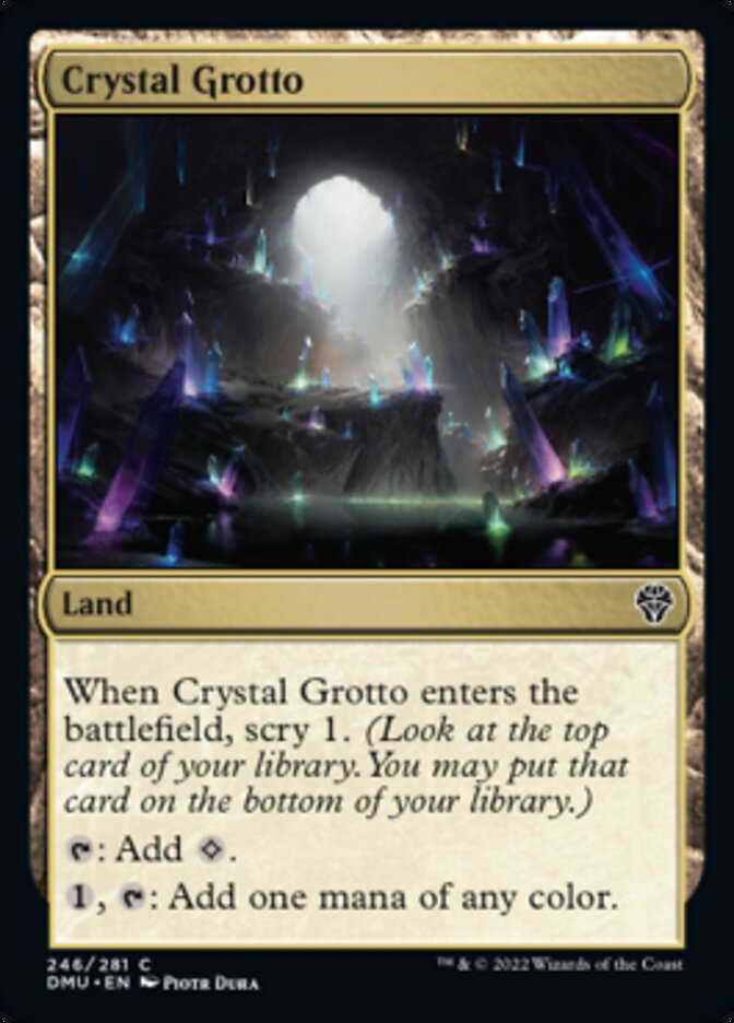 Crystal Grotto [Dominaria United] | Gamer Loot