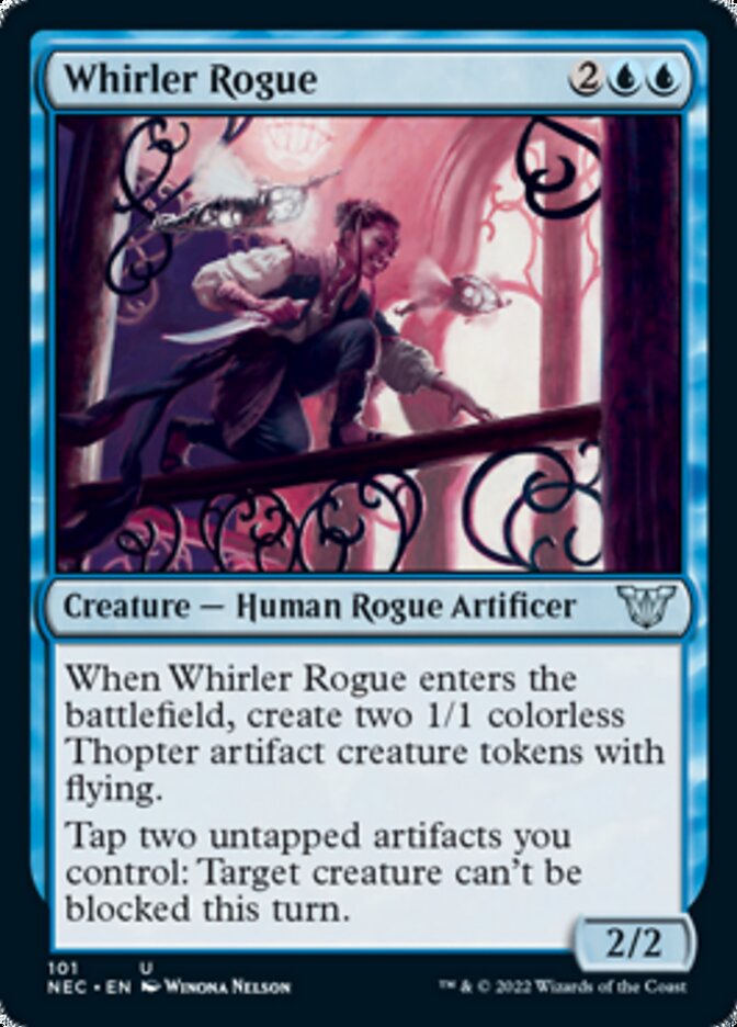 Whirler Rogue [Kamigawa: Neon Dynasty Commander] | Gamer Loot