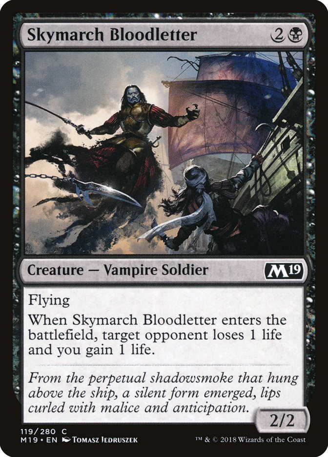 Skymarch Bloodletter [Core Set 2019] | Gamer Loot