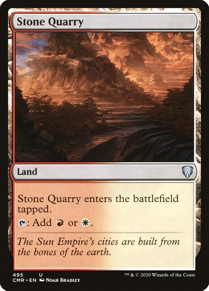 Stone Quarry [Commander Legends] | Gamer Loot