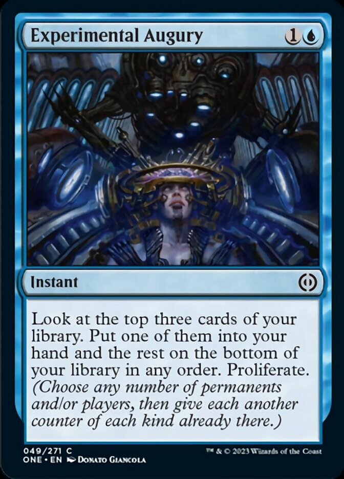 Experimental Augury [Phyrexia: All Will Be One] | Gamer Loot