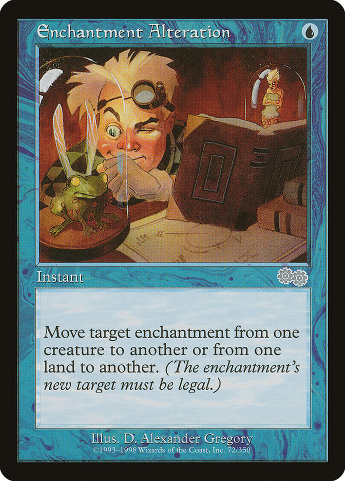 Enchantment Alteration [Urza's Saga] | Gamer Loot