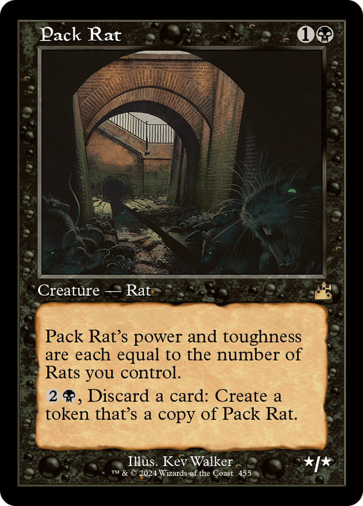 Pack Rat (Retro Frame) [Ravnica Remastered] | Gamer Loot