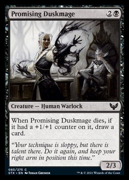 Promising Duskmage [Strixhaven: School of Mages] | Gamer Loot