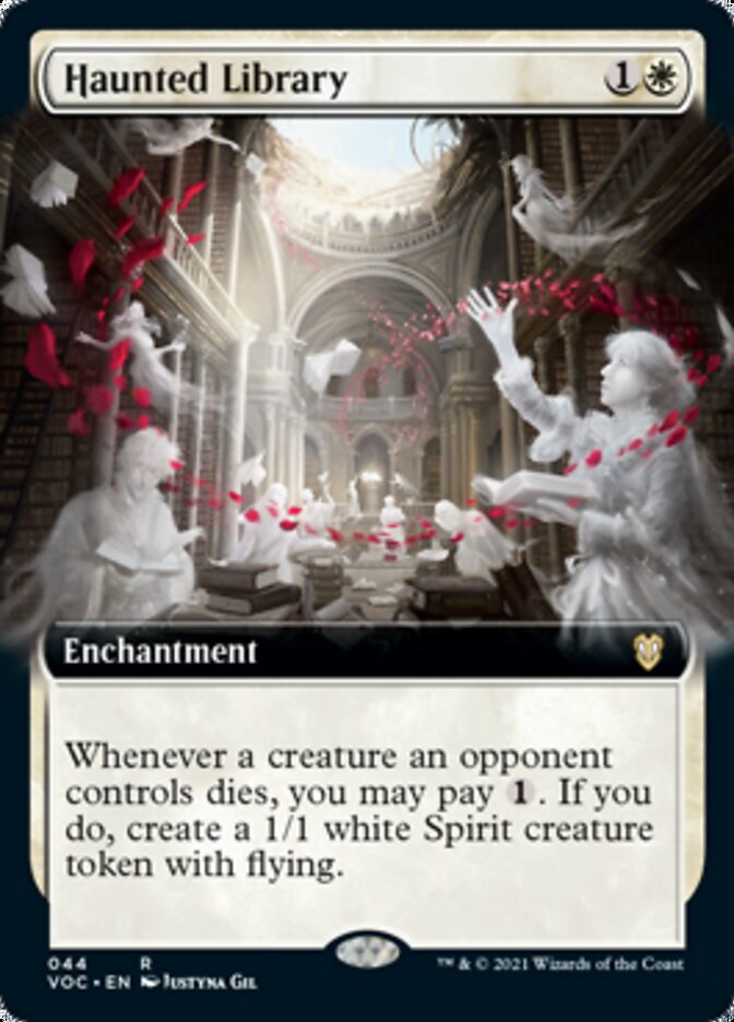 Haunted Library (Extended) [Innistrad: Crimson Vow Commander] | Gamer Loot