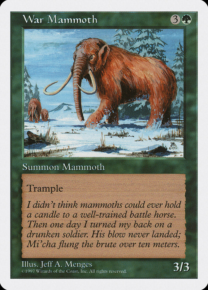 War Mammoth [Fifth Edition] | Gamer Loot