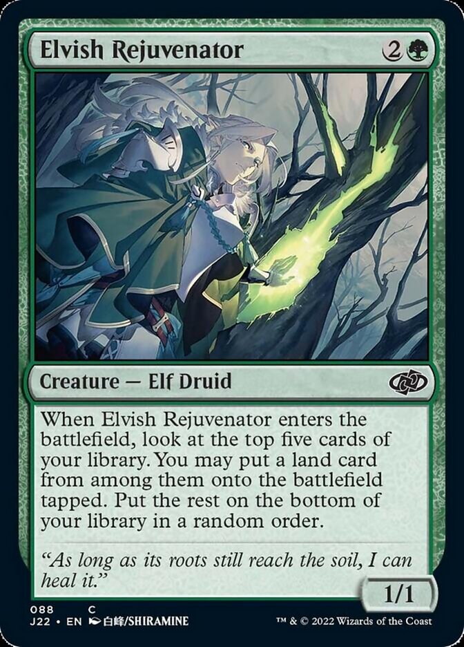 Elvish Rejuvenator [Jumpstart 2022] | Gamer Loot