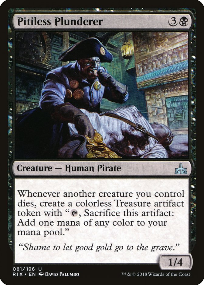 Pitiless Plunderer [Rivals of Ixalan] | Gamer Loot