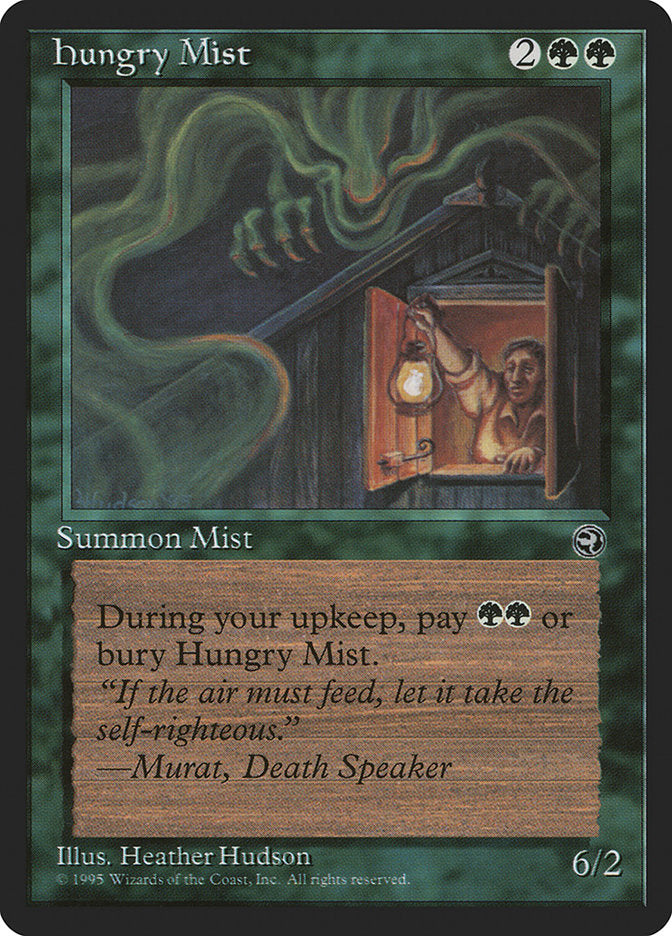 Hungry Mist (Murat Flavor Text) [Homelands] | Gamer Loot