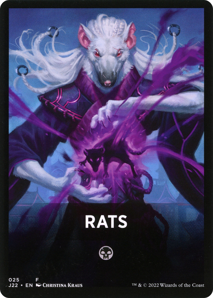 Rats Theme Card [Jumpstart 2022 Front Cards] | Gamer Loot