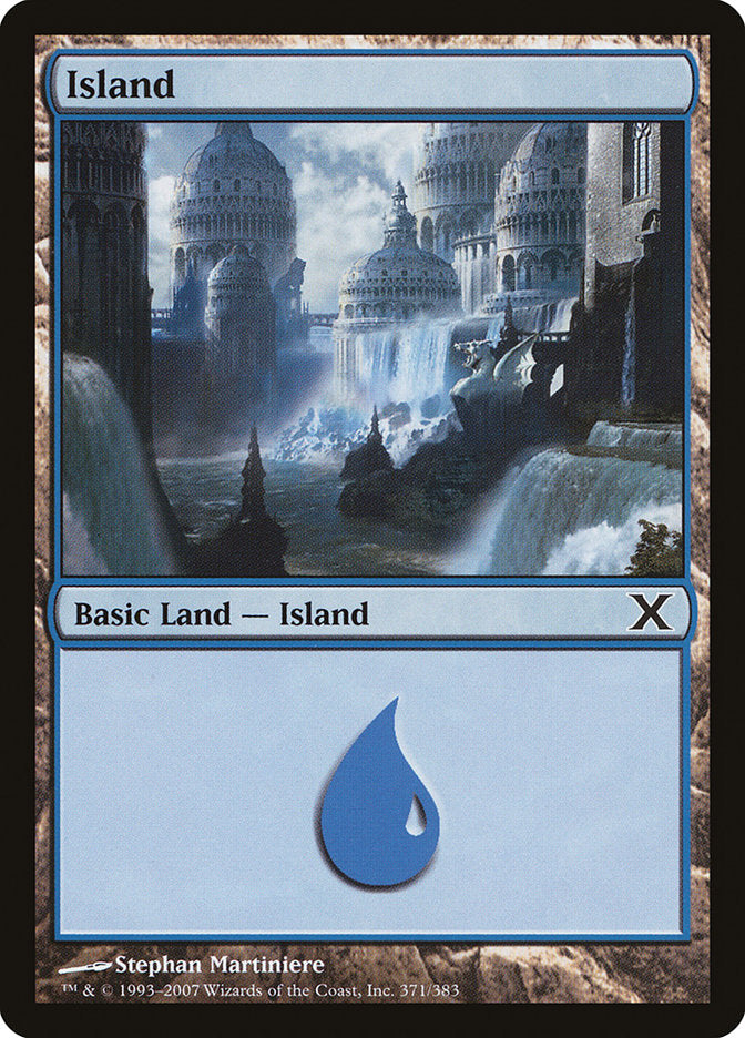 Island (371) [Tenth Edition] | Gamer Loot