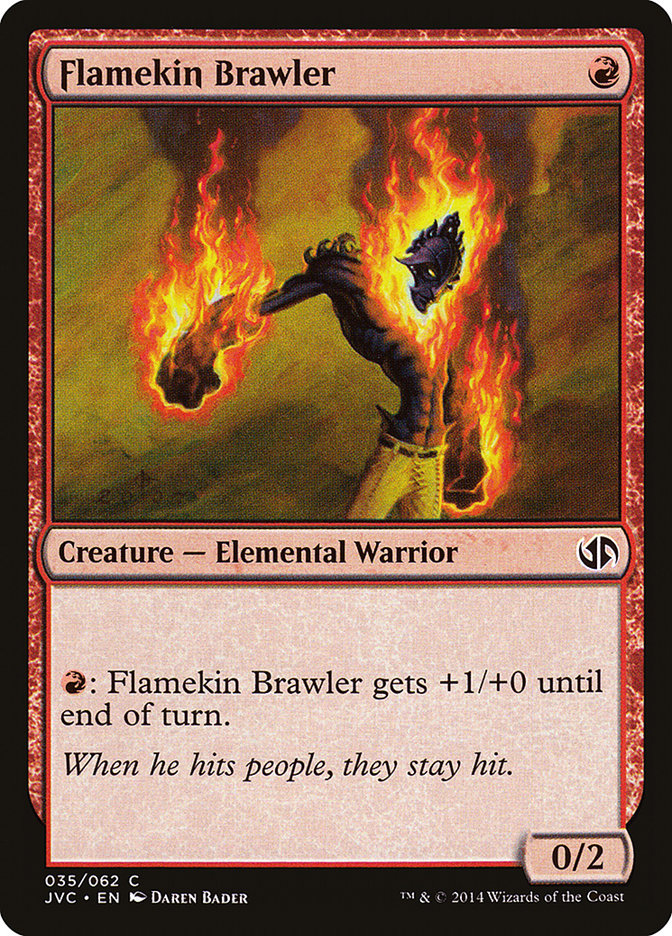 Flamekin Brawler [Duel Decks Anthology] | Gamer Loot