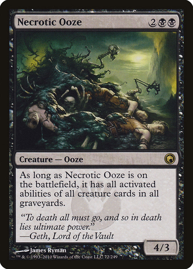 Necrotic Ooze [Scars of Mirrodin] | Gamer Loot