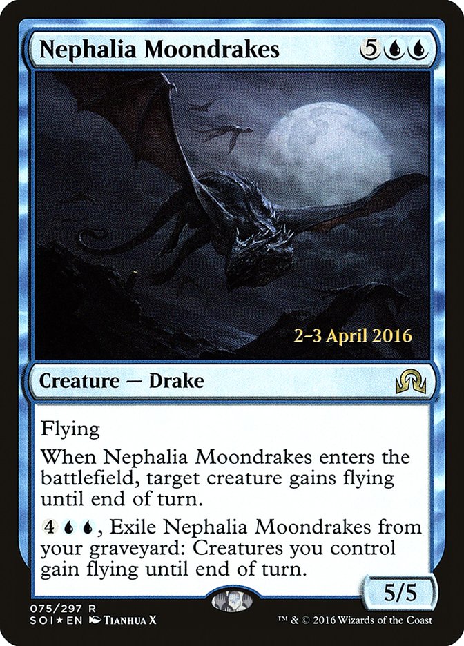 Nephalia Moondrakes [Shadows over Innistrad Prerelease Promos] | Gamer Loot