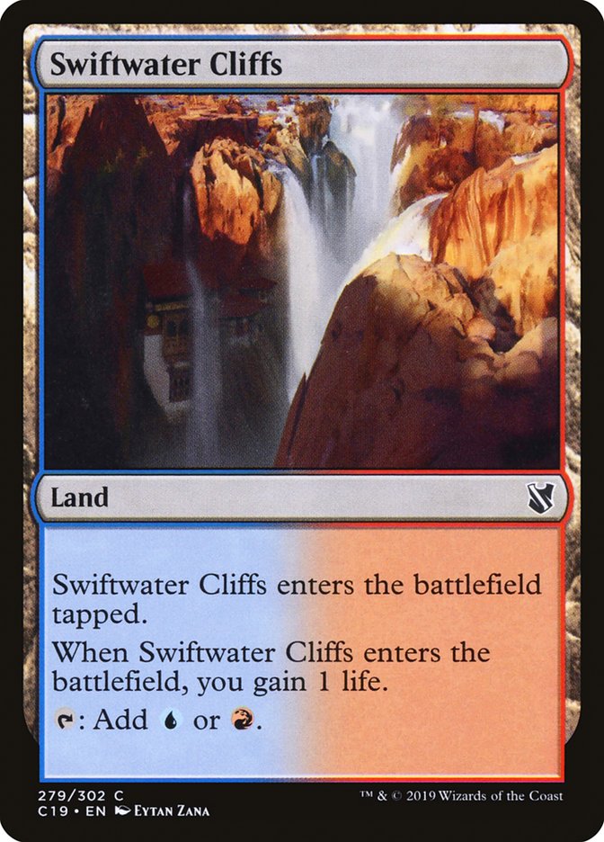 Swiftwater Cliffs [Commander 2019] | Gamer Loot