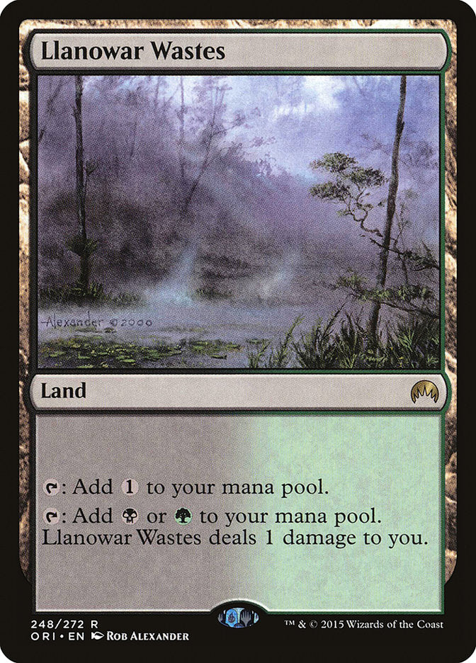 Llanowar Wastes [Magic Origins] | Gamer Loot