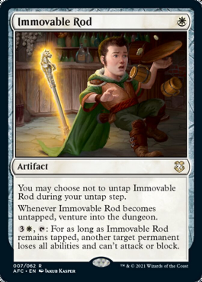Immovable Rod [Dungeons & Dragons: Adventures in the Forgotten Realms Commander] | Gamer Loot