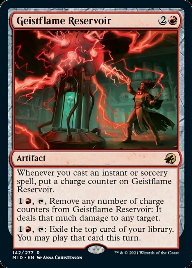 Geistflame Reservoir [Innistrad: Midnight Hunt] | Gamer Loot