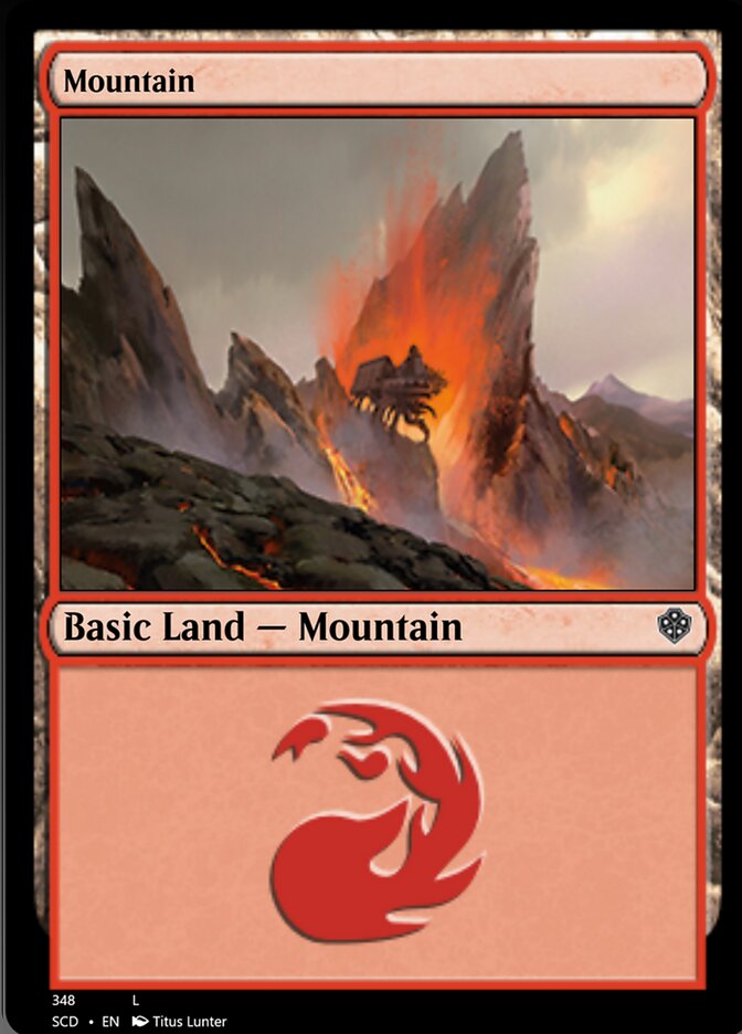 Mountain (348) [Starter Commander Decks] | Gamer Loot