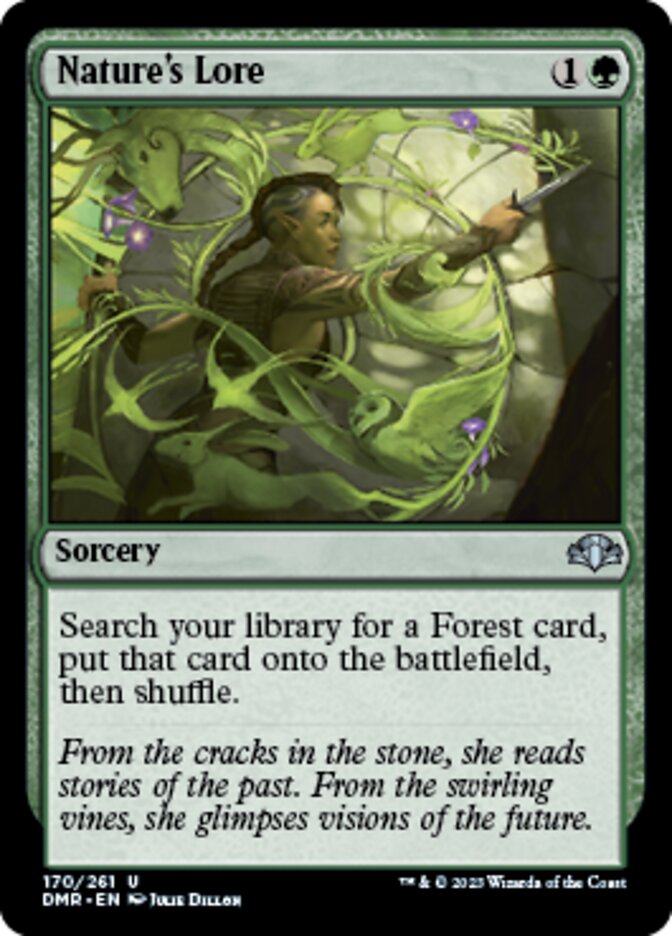 Nature's Lore [Dominaria Remastered] | Gamer Loot