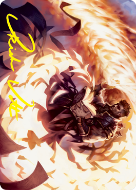 Revel in Silence Art Card (Gold-Stamped Signature) [Strixhaven: School of Mages Art Series] | Gamer Loot