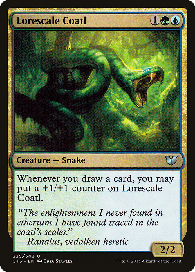 Lorescale Coatl [Commander 2015] | Gamer Loot