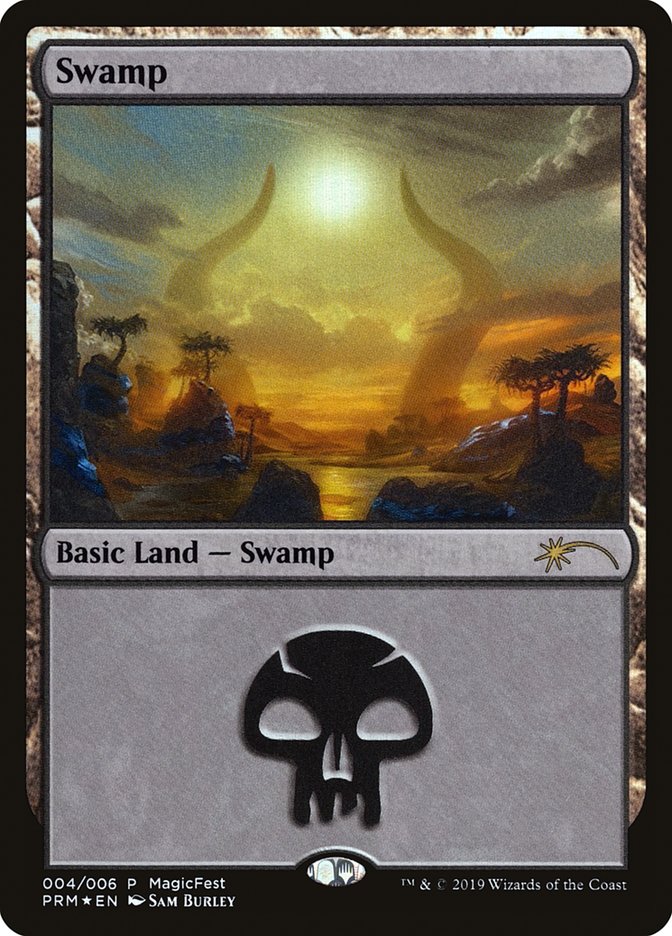 Swamp (4) [MagicFest 2019] | Gamer Loot