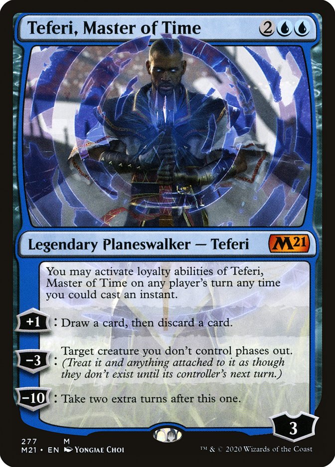 Teferi, Master of Time (277) [Core Set 2021] | Gamer Loot