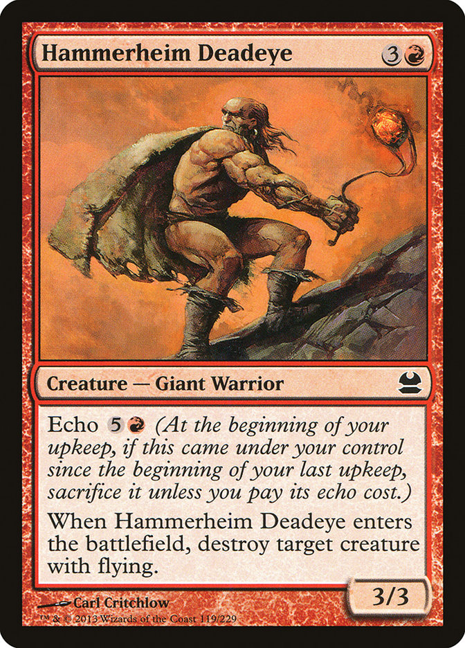 Hammerheim Deadeye [Modern Masters] | Gamer Loot