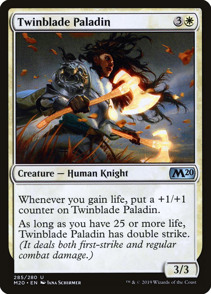 Twinblade Paladin [Core Set 2020] | Gamer Loot