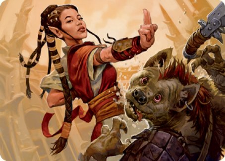 Half-Elf Monk Art Card [Dungeons & Dragons: Adventures in the Forgotten Realms Art Series] | Gamer Loot