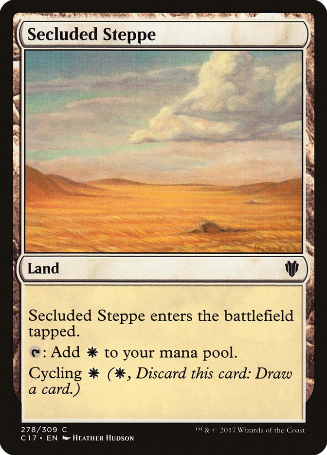 Secluded Steppe [Commander 2017] | Gamer Loot