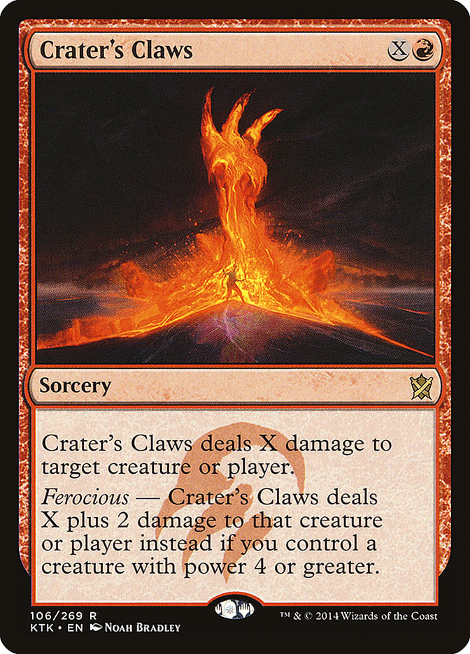 Crater's Claws [Khans of Tarkir] | Gamer Loot