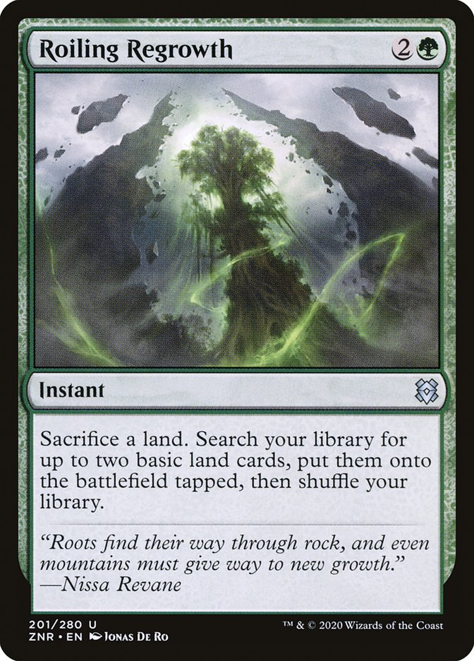 Roiling Regrowth [Zendikar Rising] | Gamer Loot