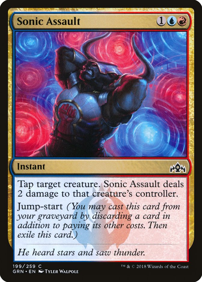 Sonic Assault [Guilds of Ravnica] | Gamer Loot