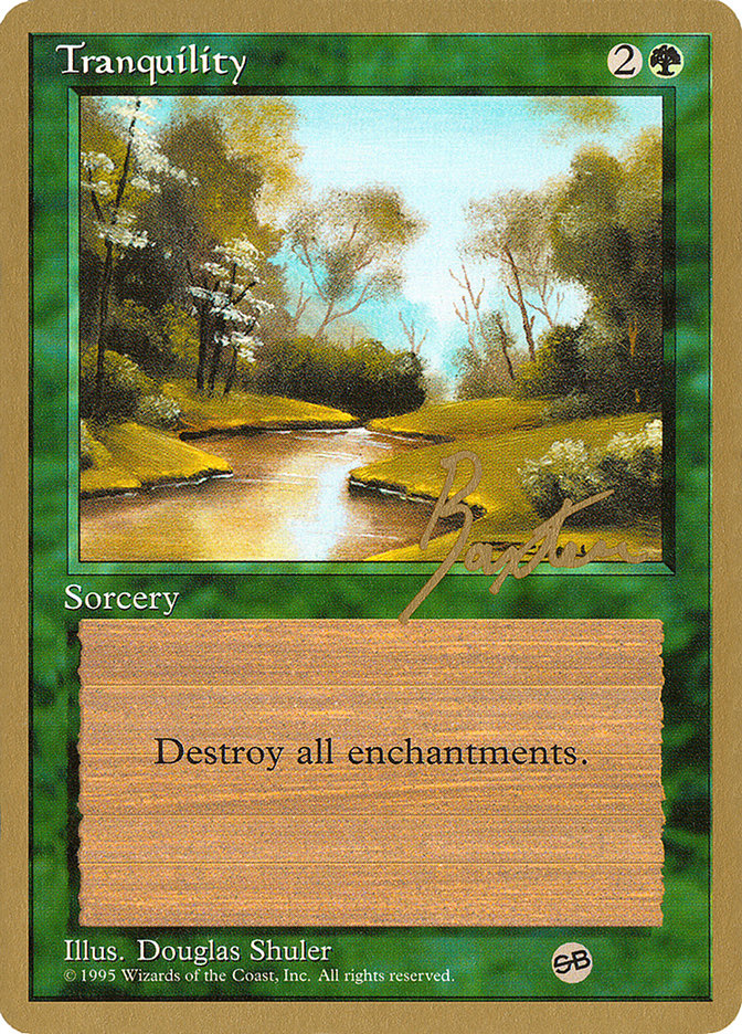 Tranquility (George Baxter) (SB) [Pro Tour Collector Set] | Gamer Loot