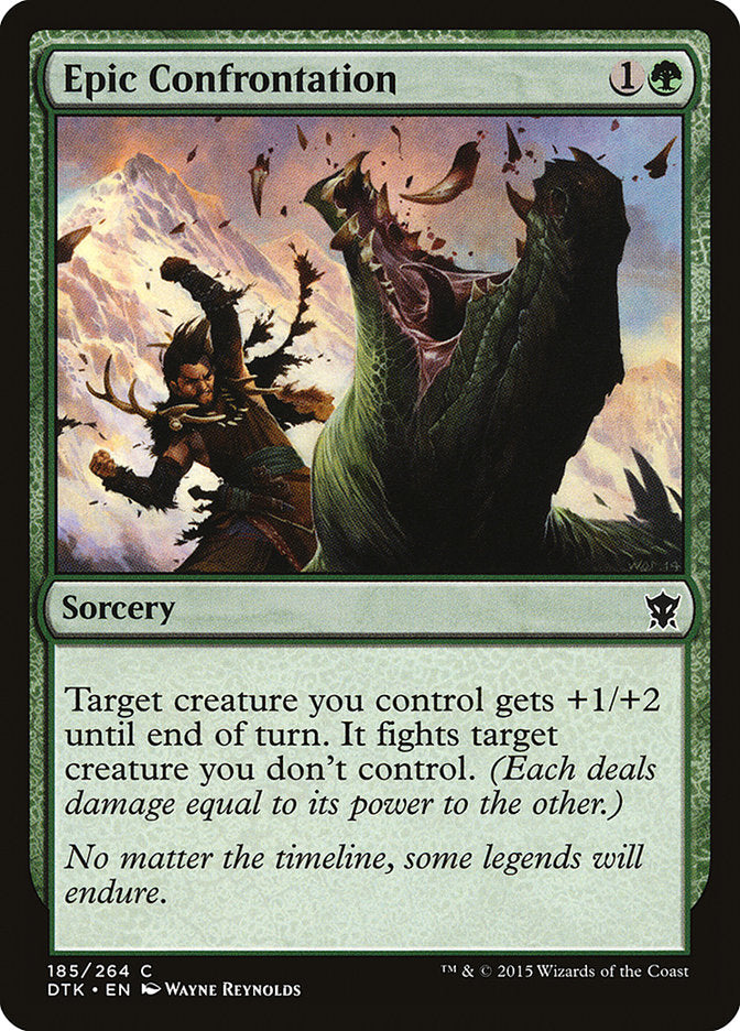 Epic Confrontation [Dragons of Tarkir] | Gamer Loot