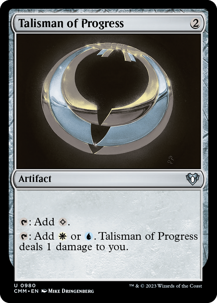 Talisman of Progress [Commander Masters] | Gamer Loot