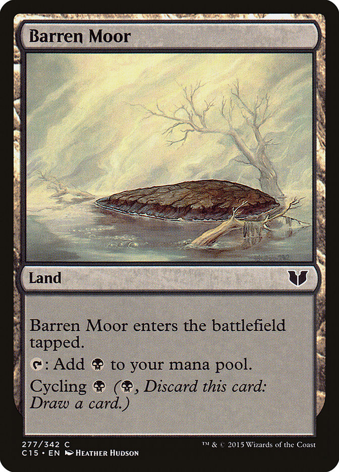 Barren Moor [Commander 2015] | Gamer Loot