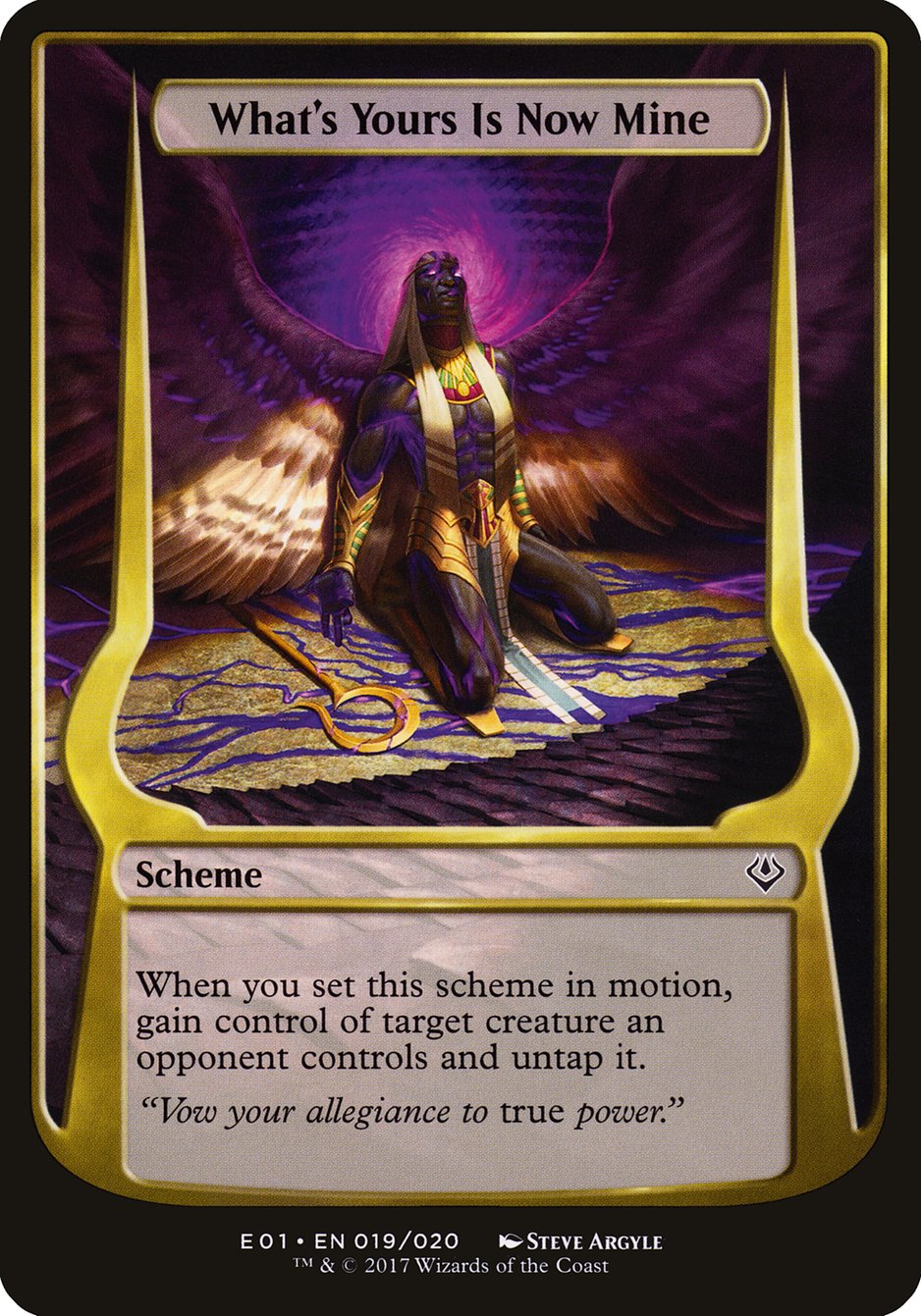 What's Yours Is Now Mine (Schemes) [Archenemy: Nicol Bolas Schemes] | Gamer Loot