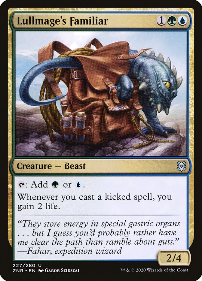 Lullmage's Familiar [Zendikar Rising] | Gamer Loot