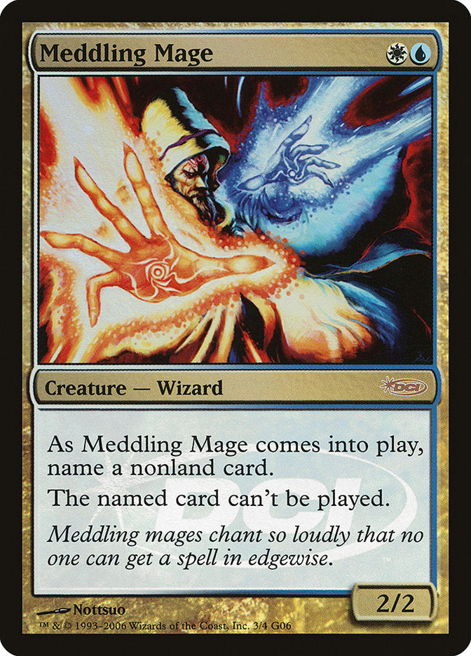 Meddling Mage [Judge Gift Cards 2006] | Gamer Loot