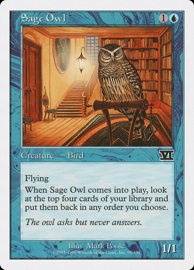 Sage Owl [Classic Sixth Edition] | Gamer Loot