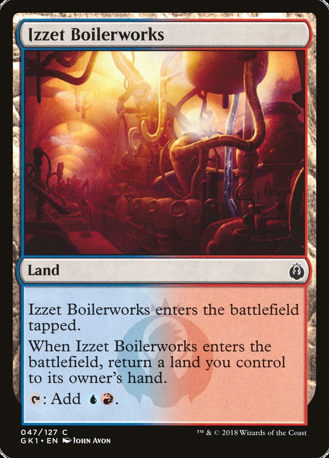 Izzet Boilerworks [Guilds of Ravnica Guild Kit] | Gamer Loot